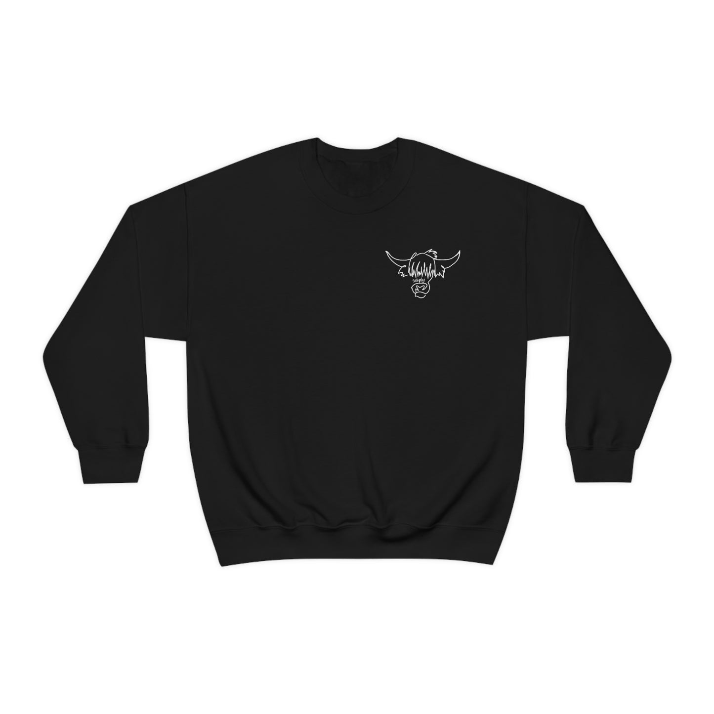 Simply Highland Cow Unisex Heavy Blend™ Crewneck Sweatshirt