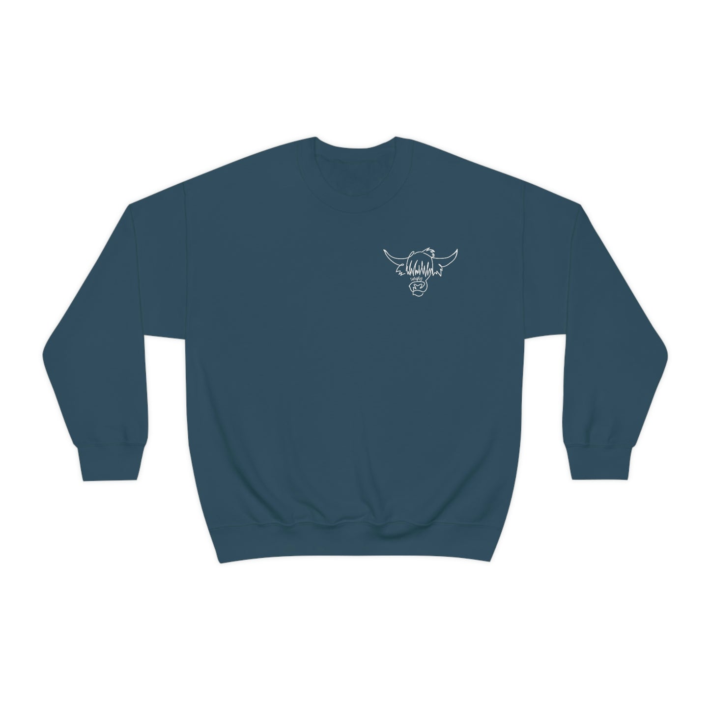 Simply Highland Cow Unisex Heavy Blend™ Crewneck Sweatshirt