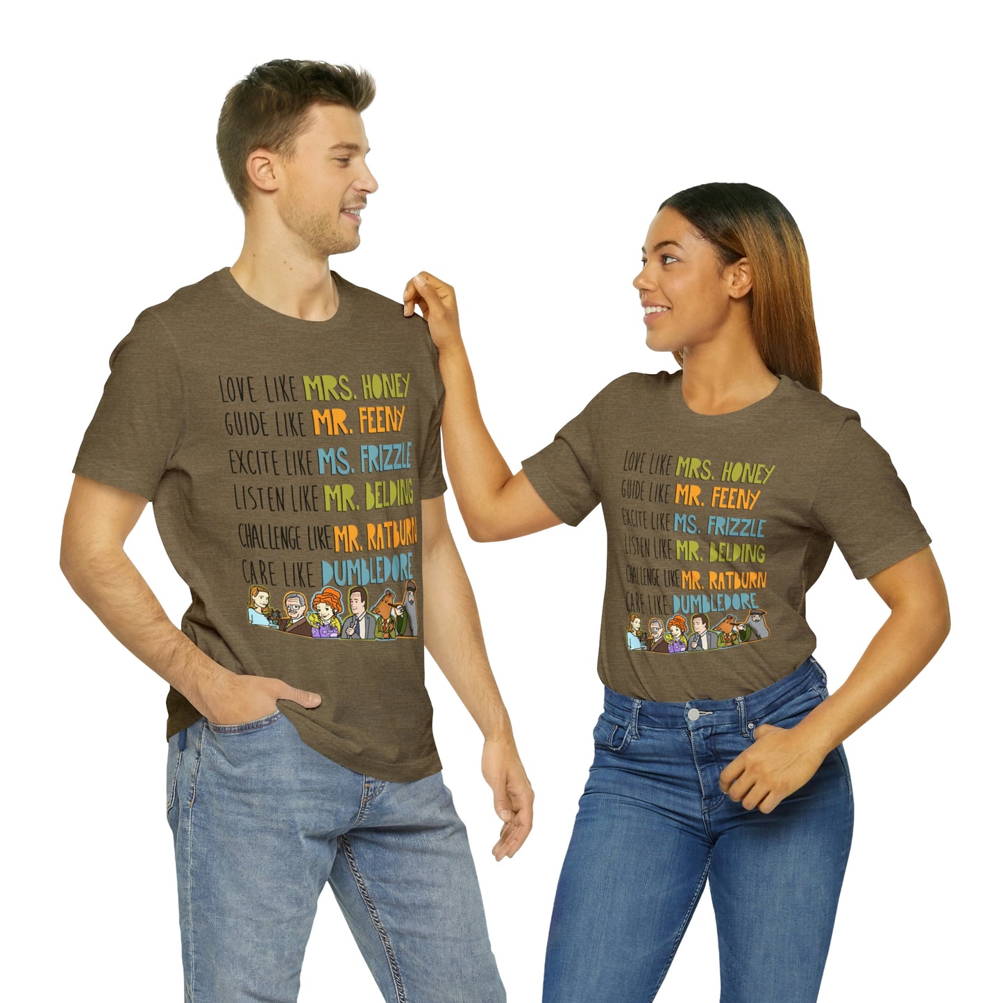 Love like miss honey favorite famous teacher shirt Unisex Jersey Short Sleeve Tee