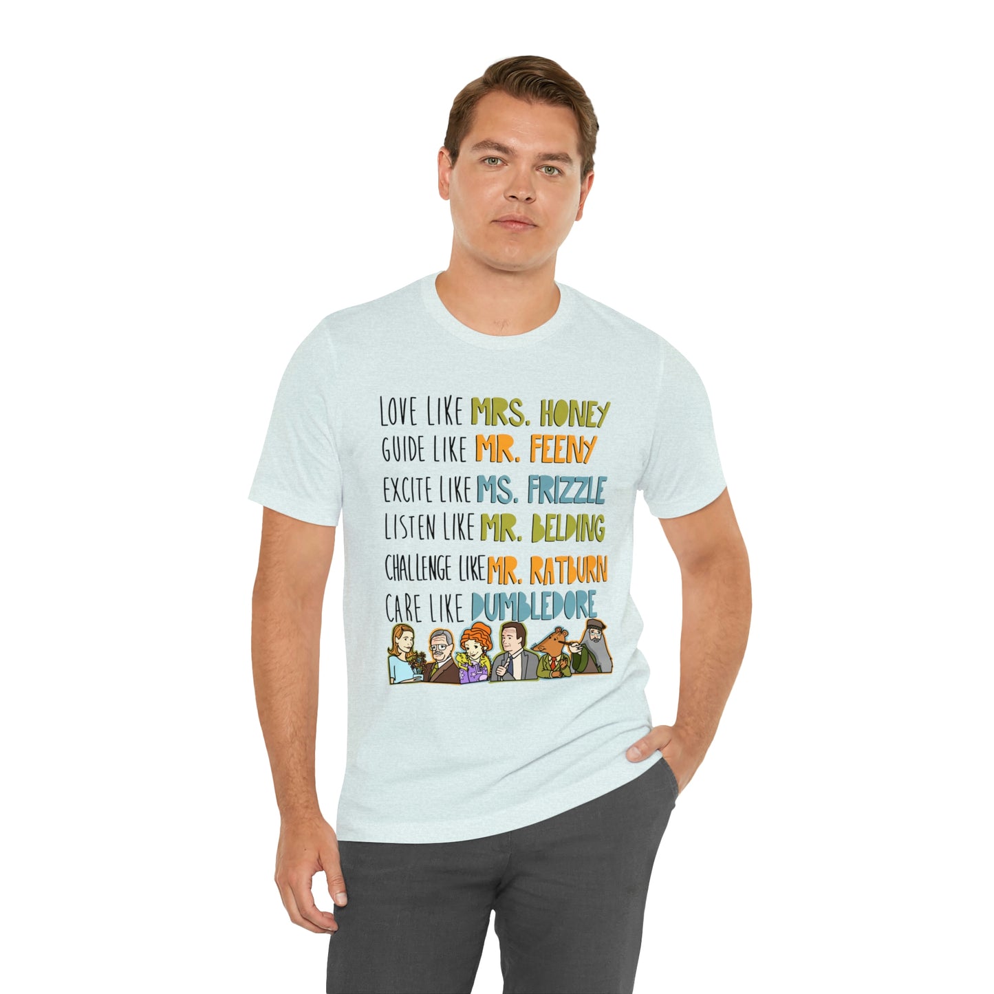 Love like miss honey favorite famous teacher shirt Unisex Jersey Short Sleeve Tee