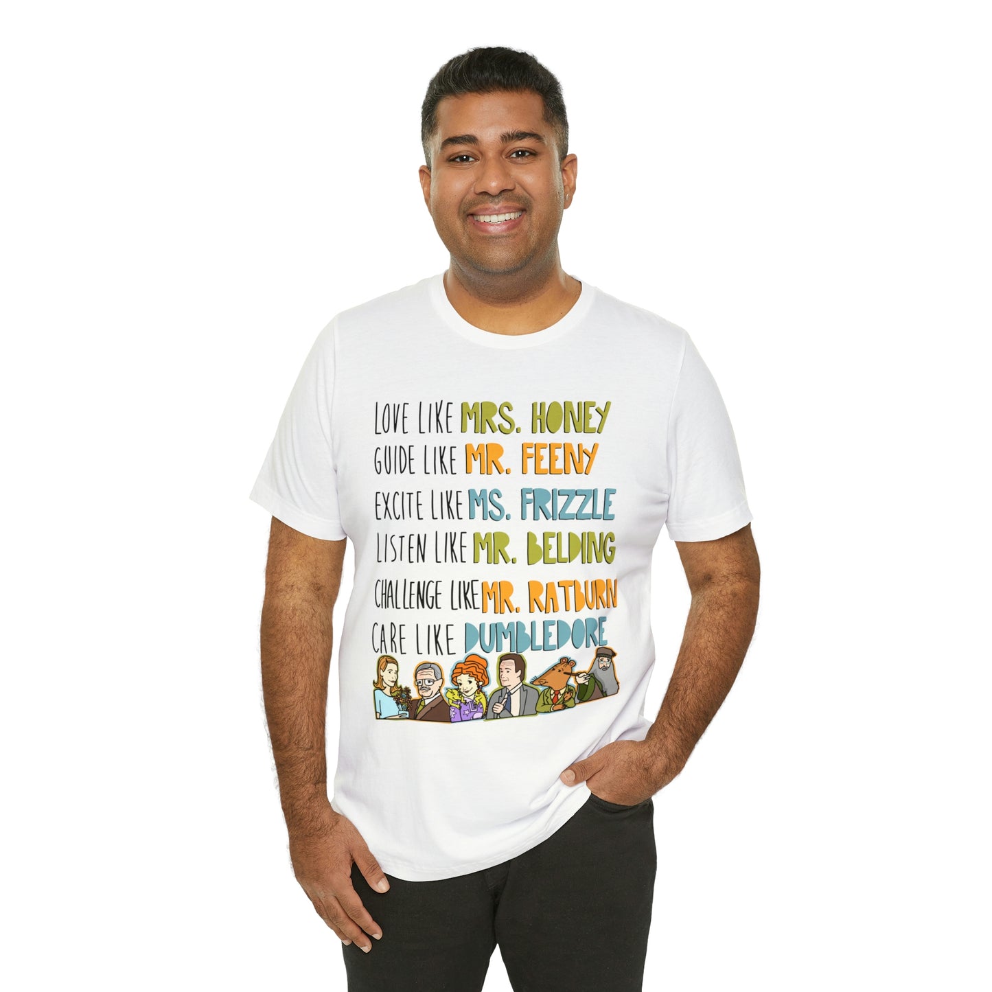 Love like miss honey favorite famous teacher shirt Unisex Jersey Short Sleeve Tee
