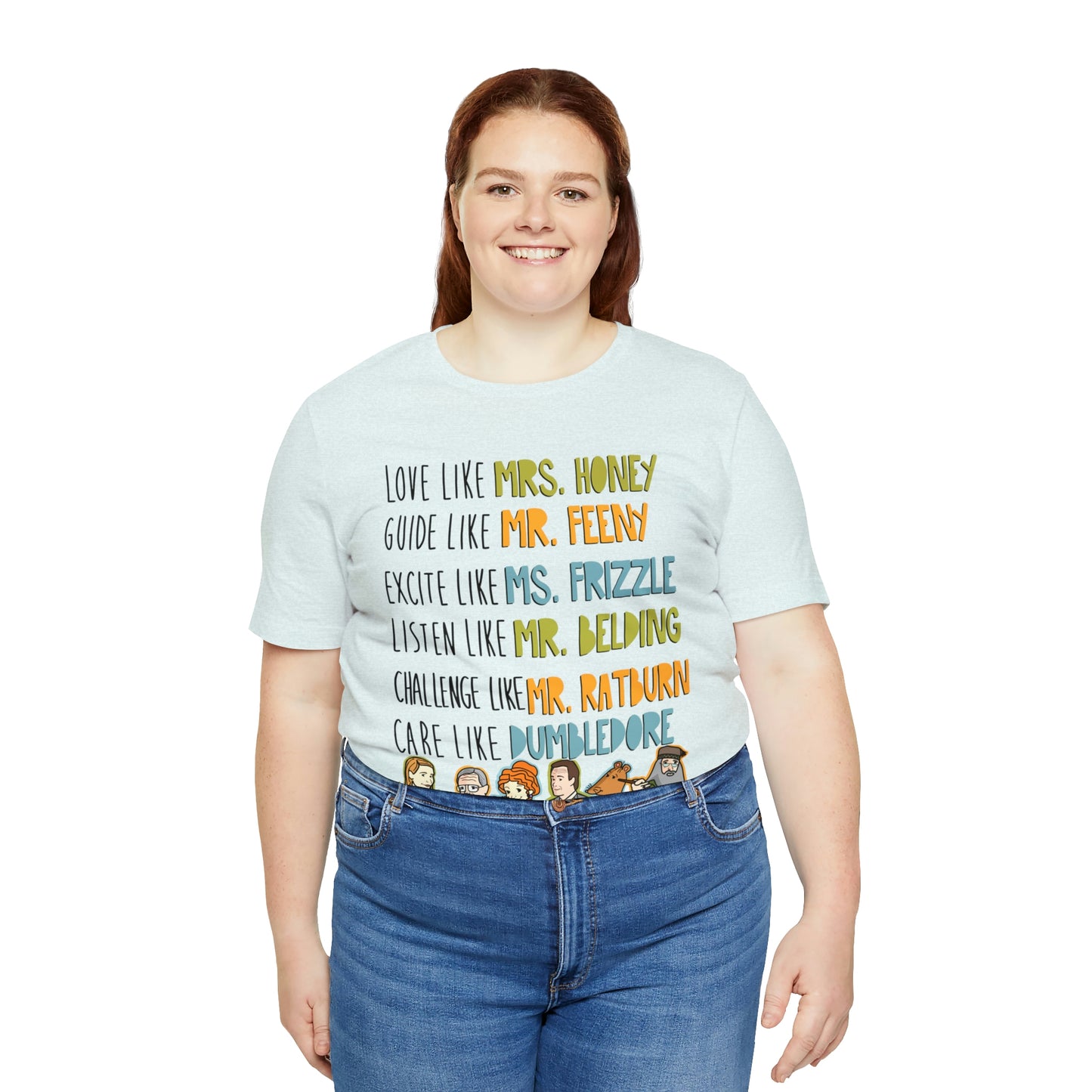 Love like miss honey favorite famous teacher shirt Unisex Jersey Short Sleeve Tee