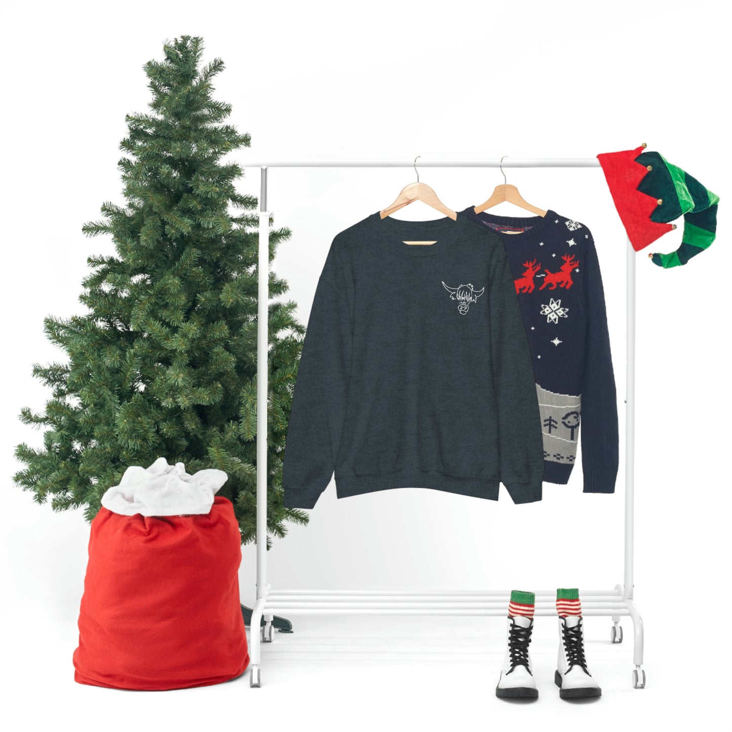 Simply Highland Cow Unisex Heavy Blend™ Crewneck Sweatshirt