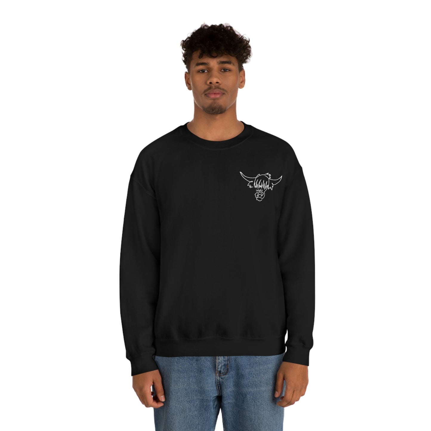 Simply Highland Cow Unisex Heavy Blend™ Crewneck Sweatshirt