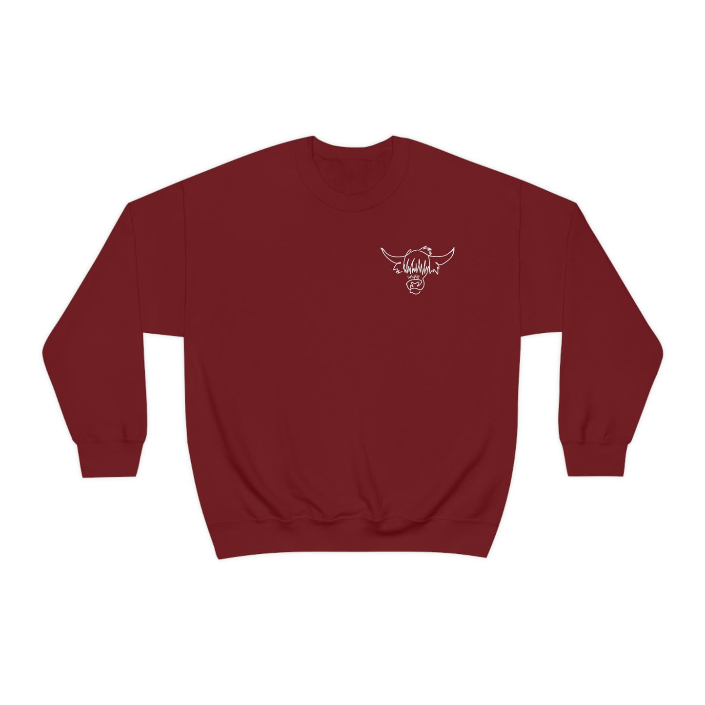 Simply Highland Cow Unisex Heavy Blend™ Crewneck Sweatshirt