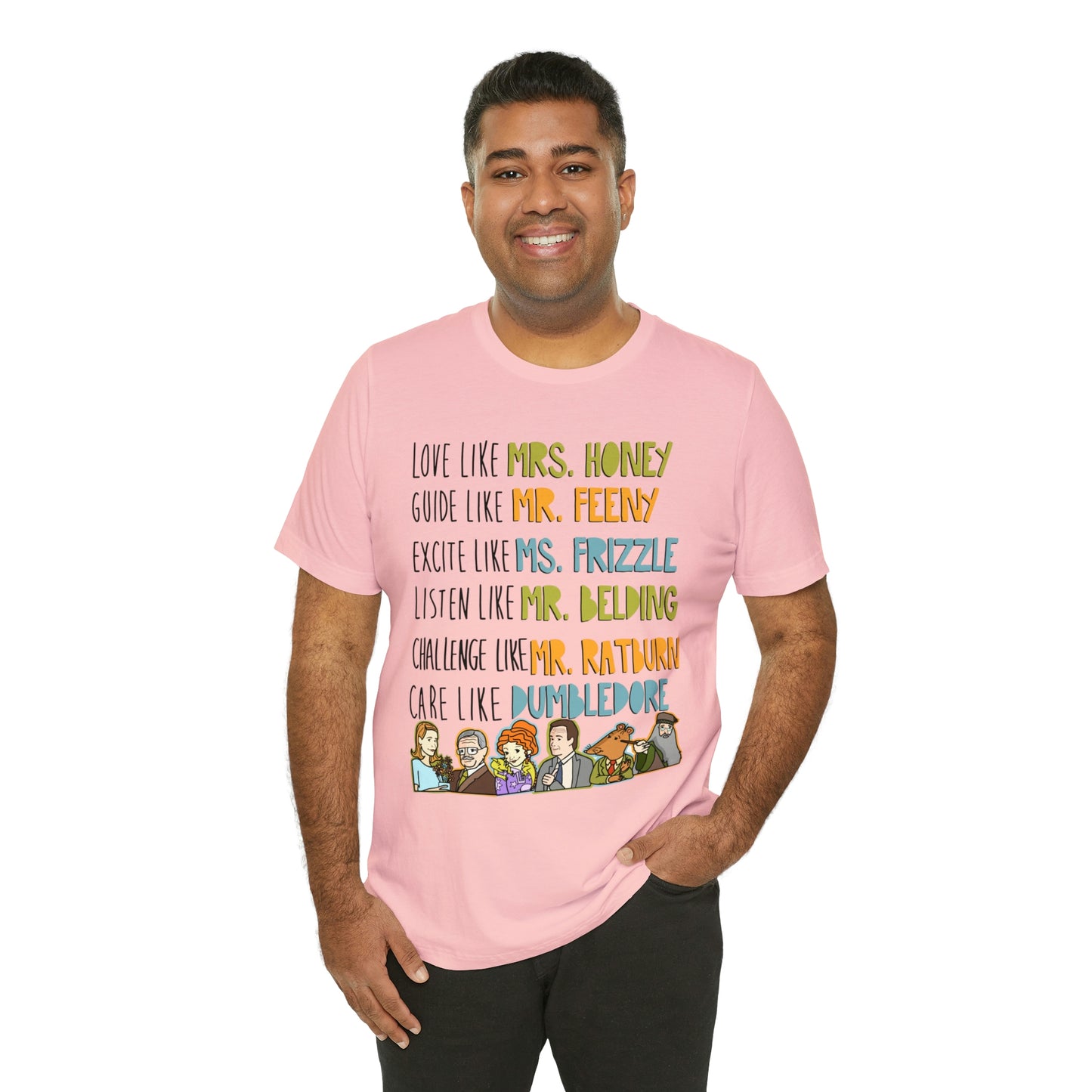 Love like miss honey favorite famous teacher shirt Unisex Jersey Short Sleeve Tee