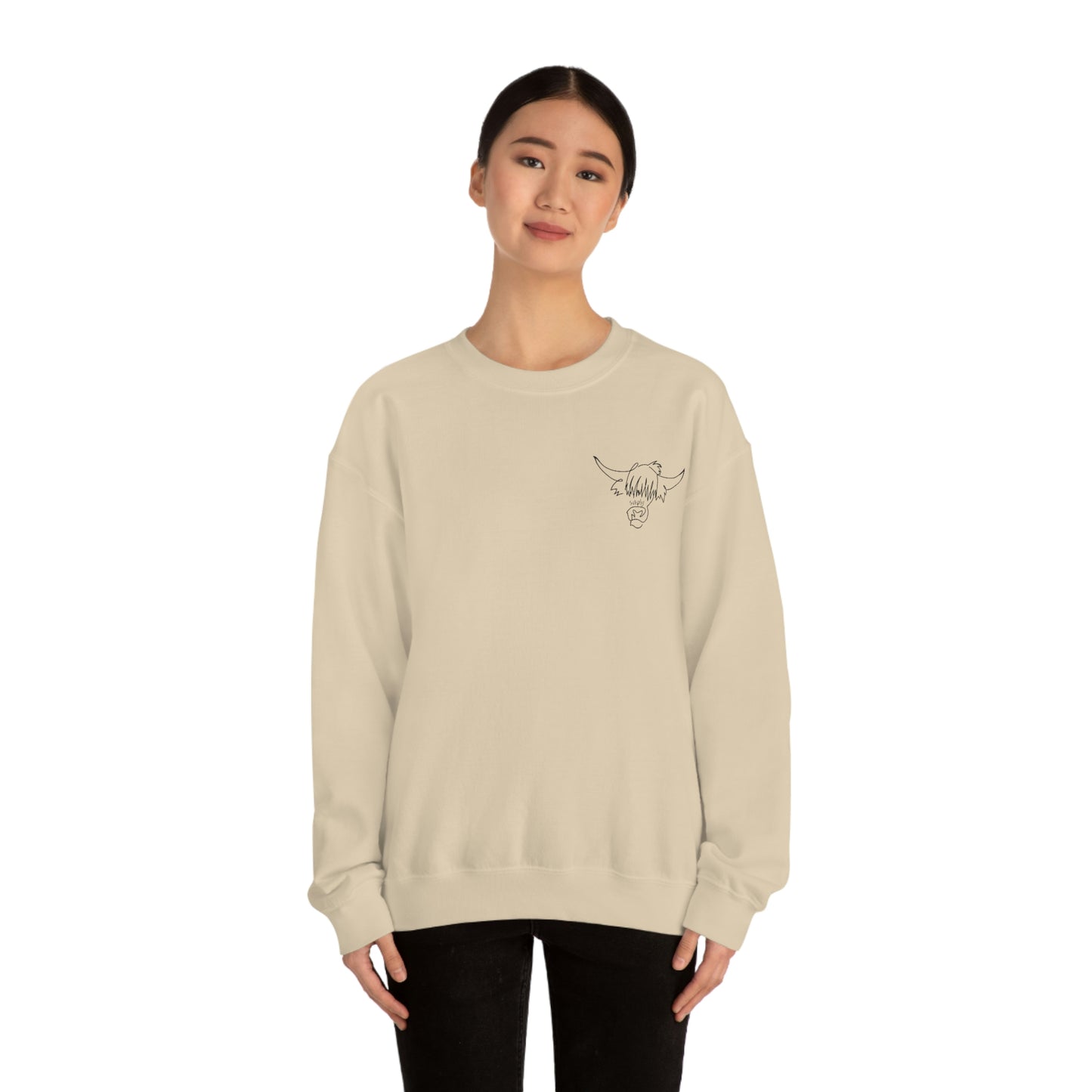 Simply Highland Cow Unisex Heavy Blend™ Crewneck Sweatshirt