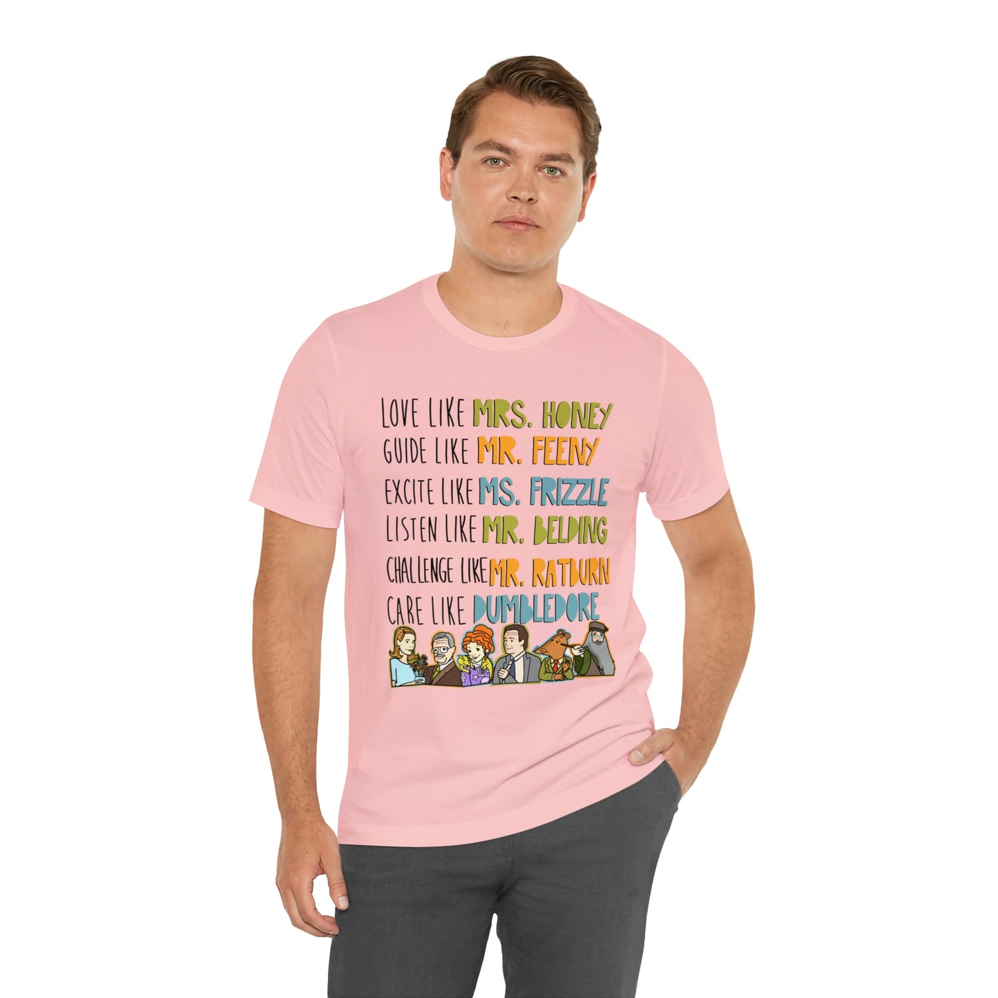 Love like miss honey favorite famous teacher shirt Unisex Jersey Short Sleeve Tee