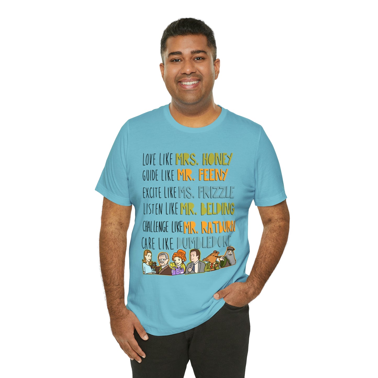 Love like miss honey favorite famous teacher shirt Unisex Jersey Short Sleeve Tee