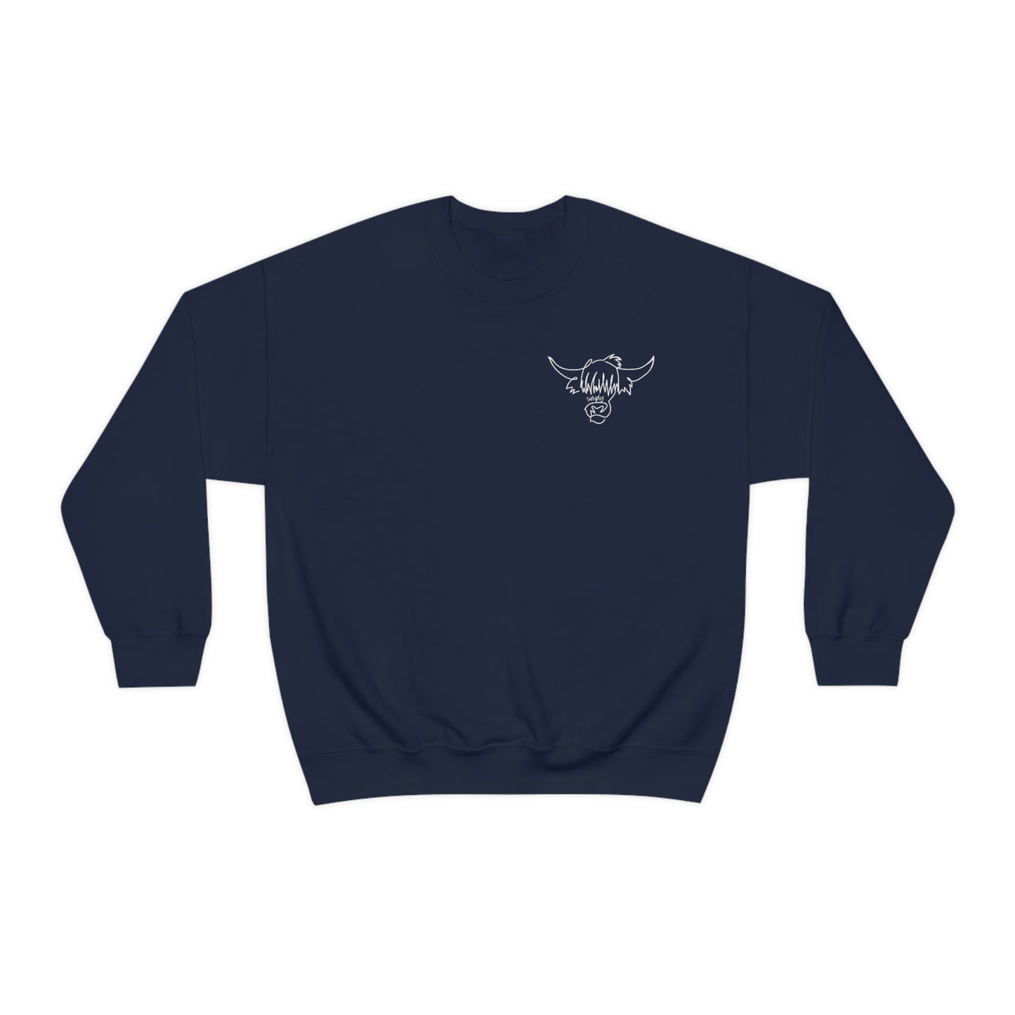 Simply Highland Cow Unisex Heavy Blend™ Crewneck Sweatshirt
