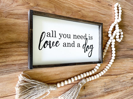 All you need is love and a dog