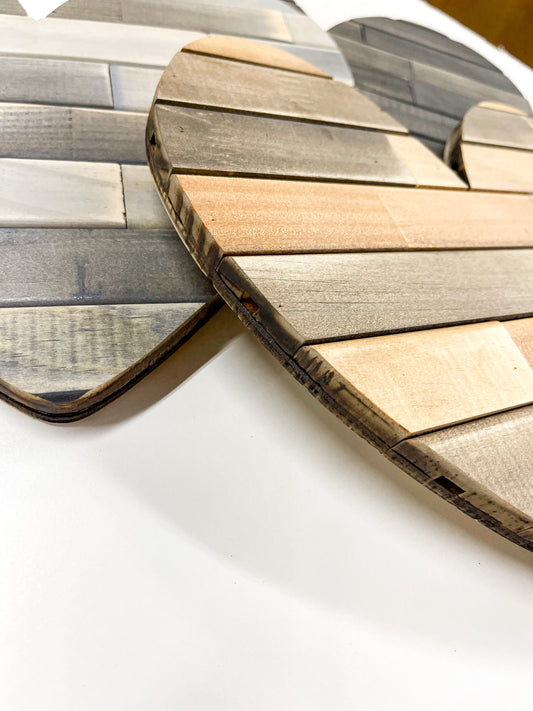 Pallet Wood Heart Cut Outs
