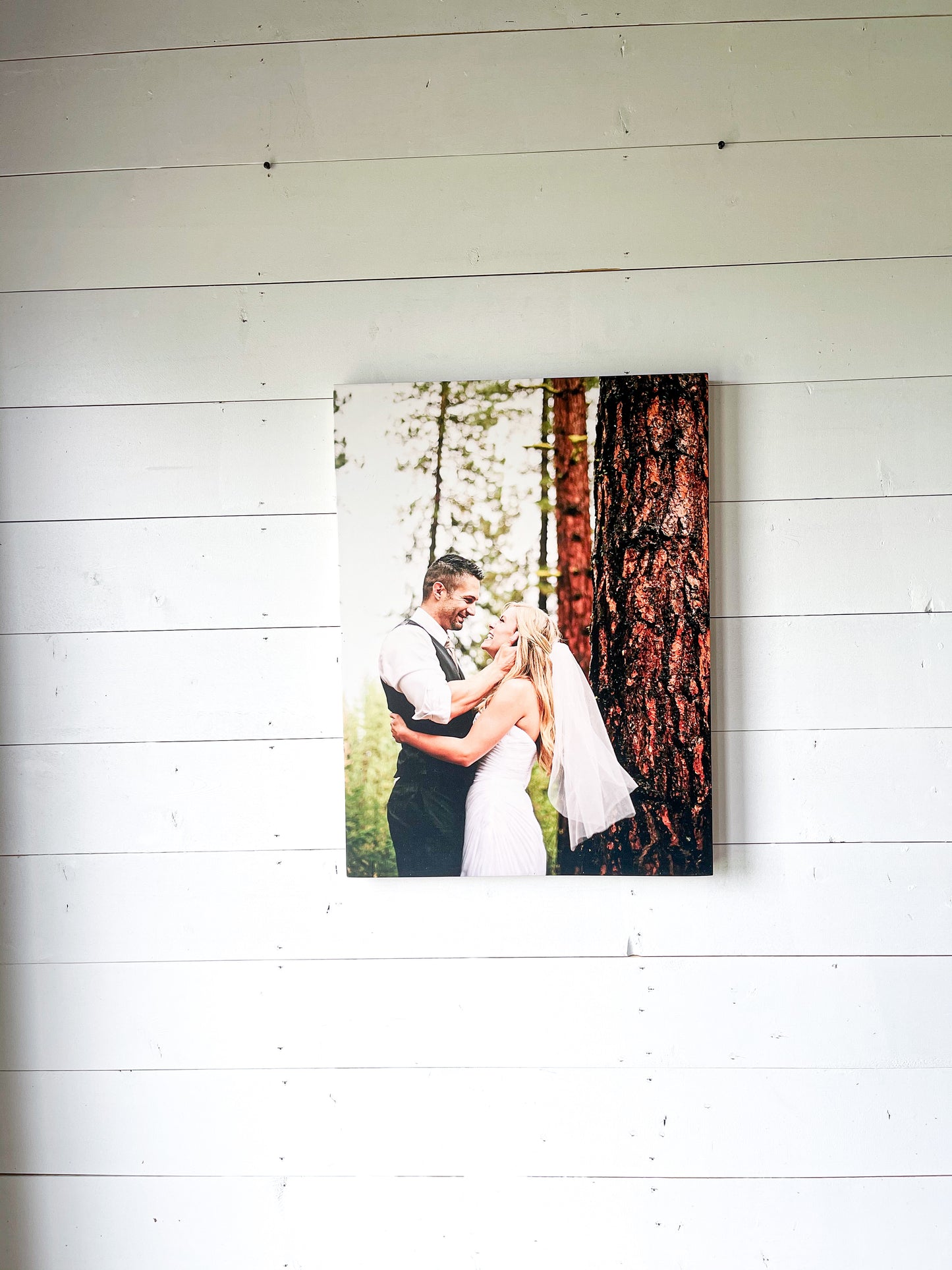 Your Personalized Custom Photos Printed on Wooden box, Family Engagement photo