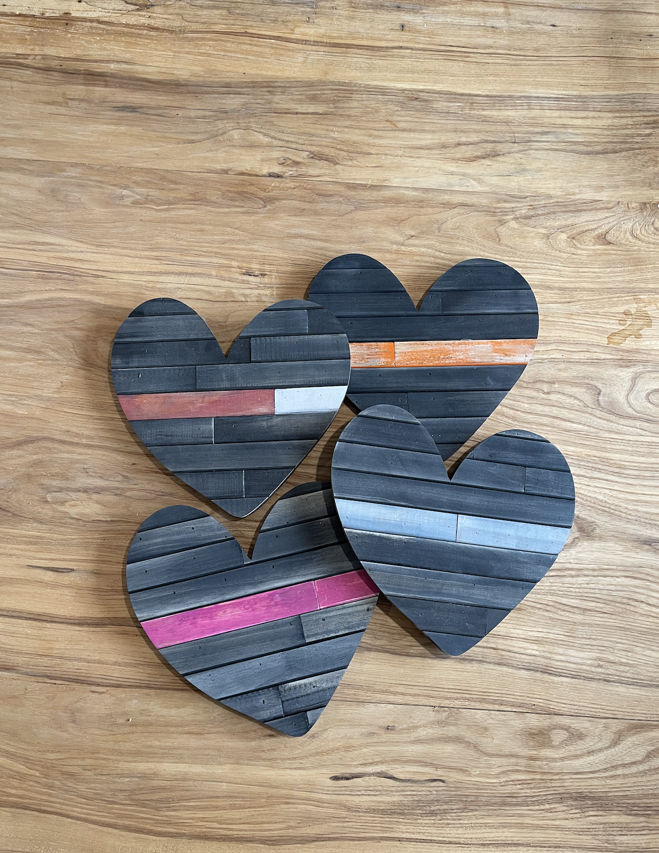 Pallet Wood Heart Cut Outs
