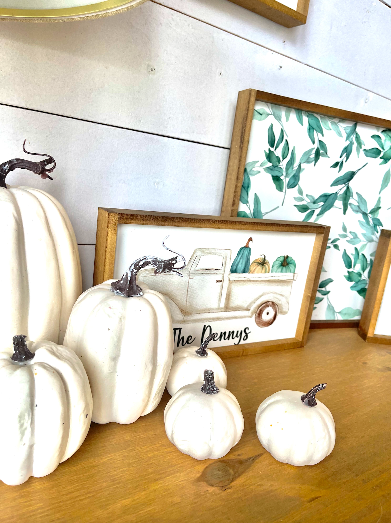 Watercolor Fall Collection Wood Sign