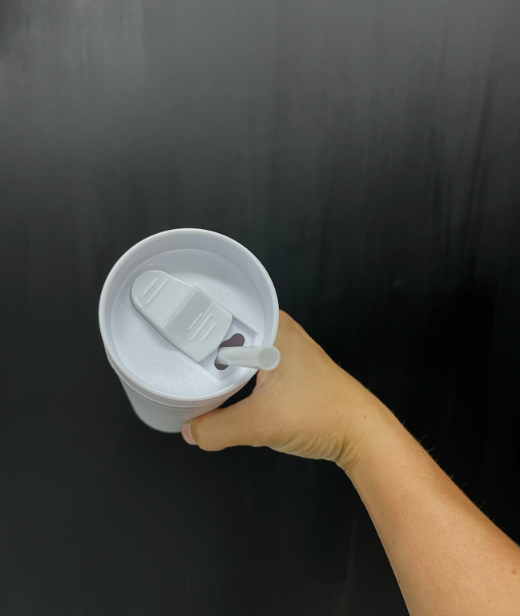 Personalized Skinny Tumbler with Lid and Straw, 16 oz Matte Black Acrylic Tumbler Insulated Double Wall Plastic Reusable Cups