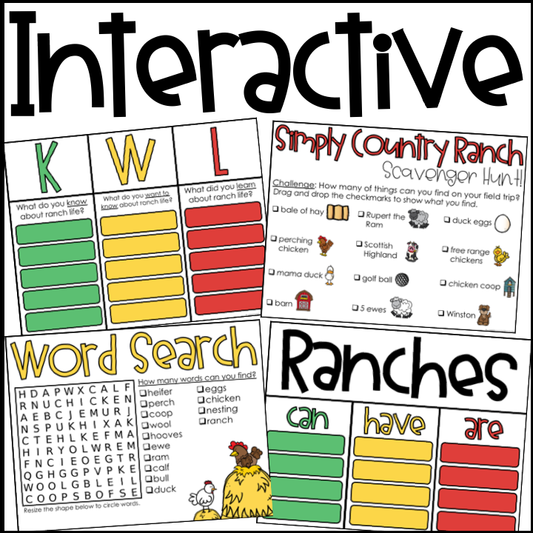 Downloadable Virtual Field Trip: Simply Country Ranch