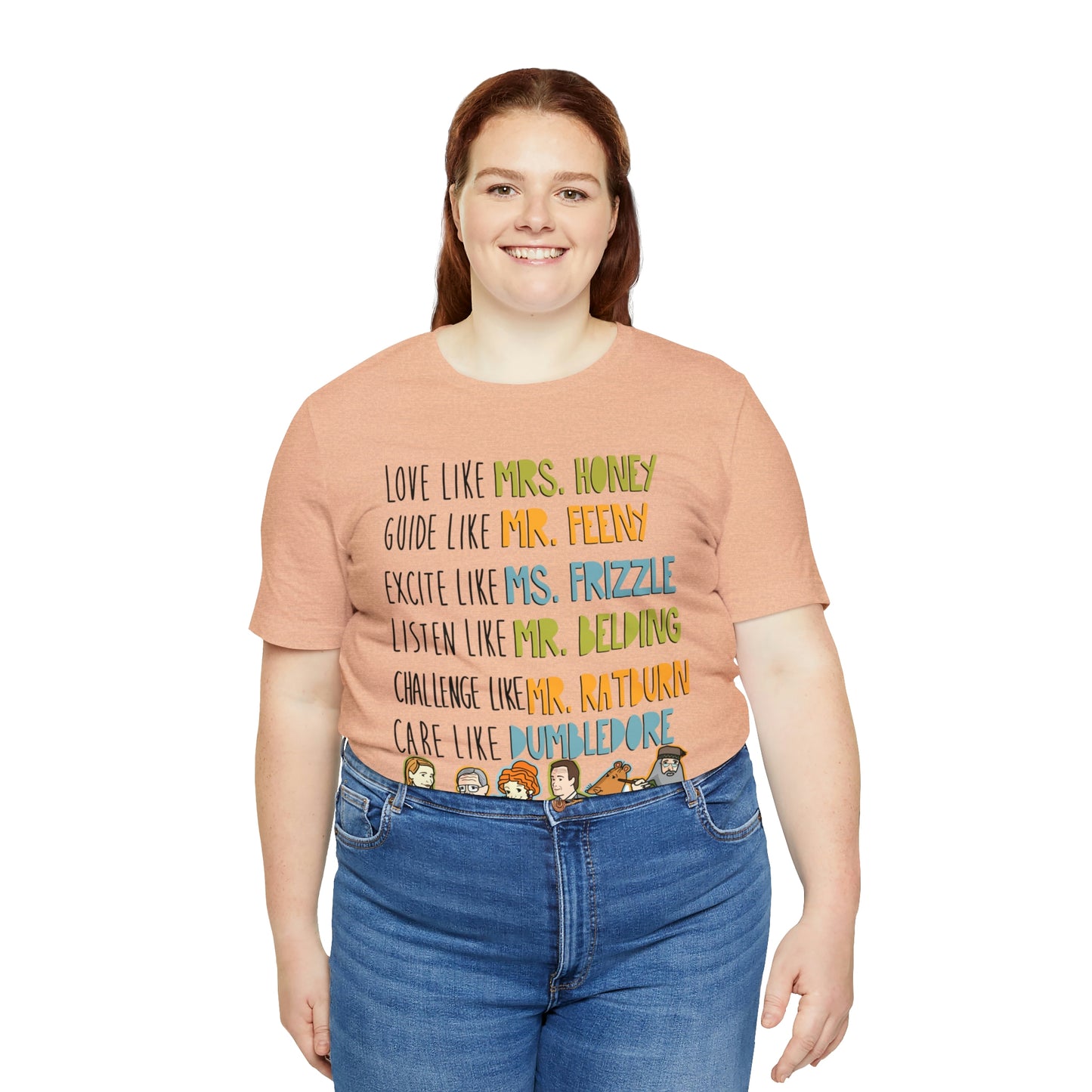 Love like miss honey favorite famous teacher shirt Unisex Jersey Short Sleeve Tee