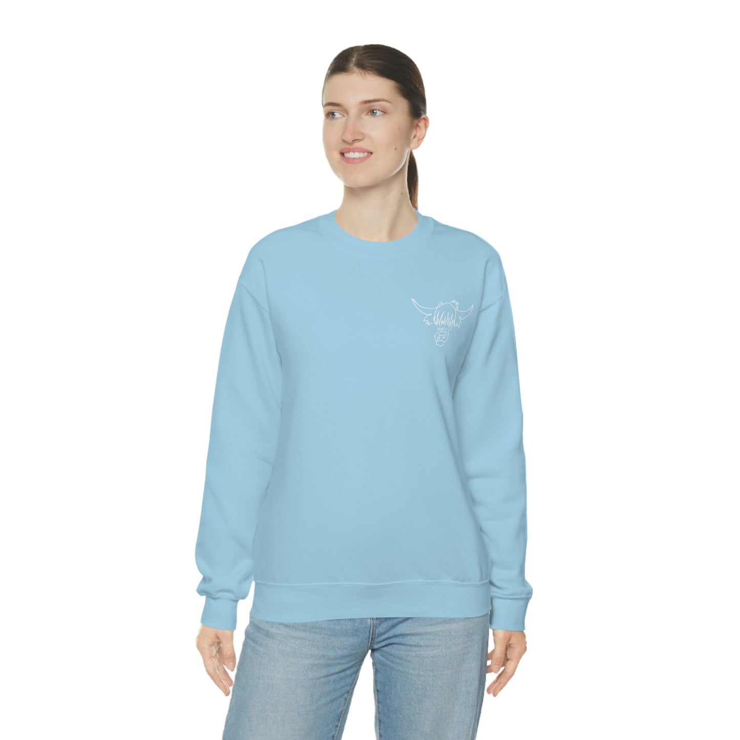 Simply Highland Cow Unisex Heavy Blend™ Crewneck Sweatshirt