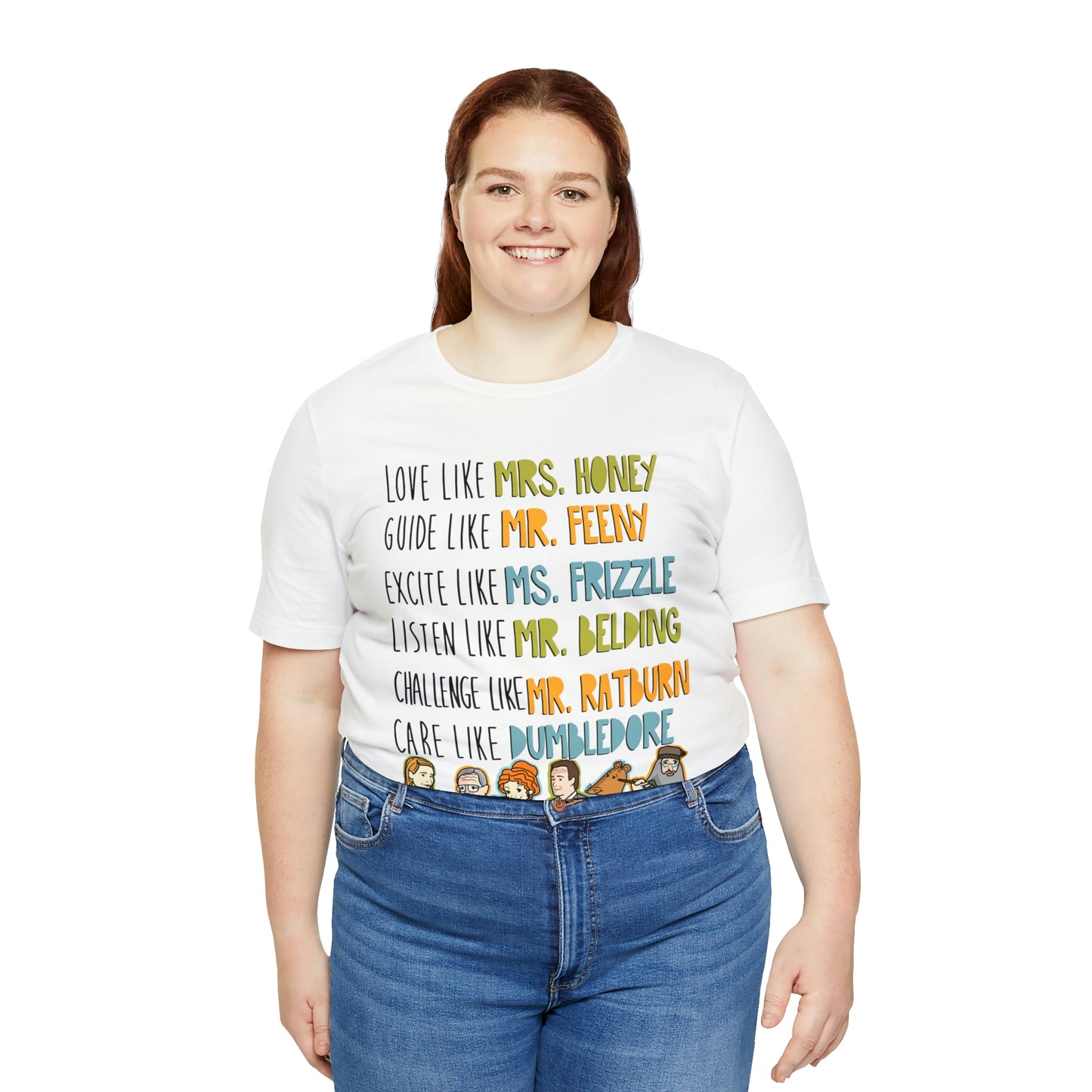 Love like miss honey favorite famous teacher shirt Unisex Jersey Short Sleeve Tee