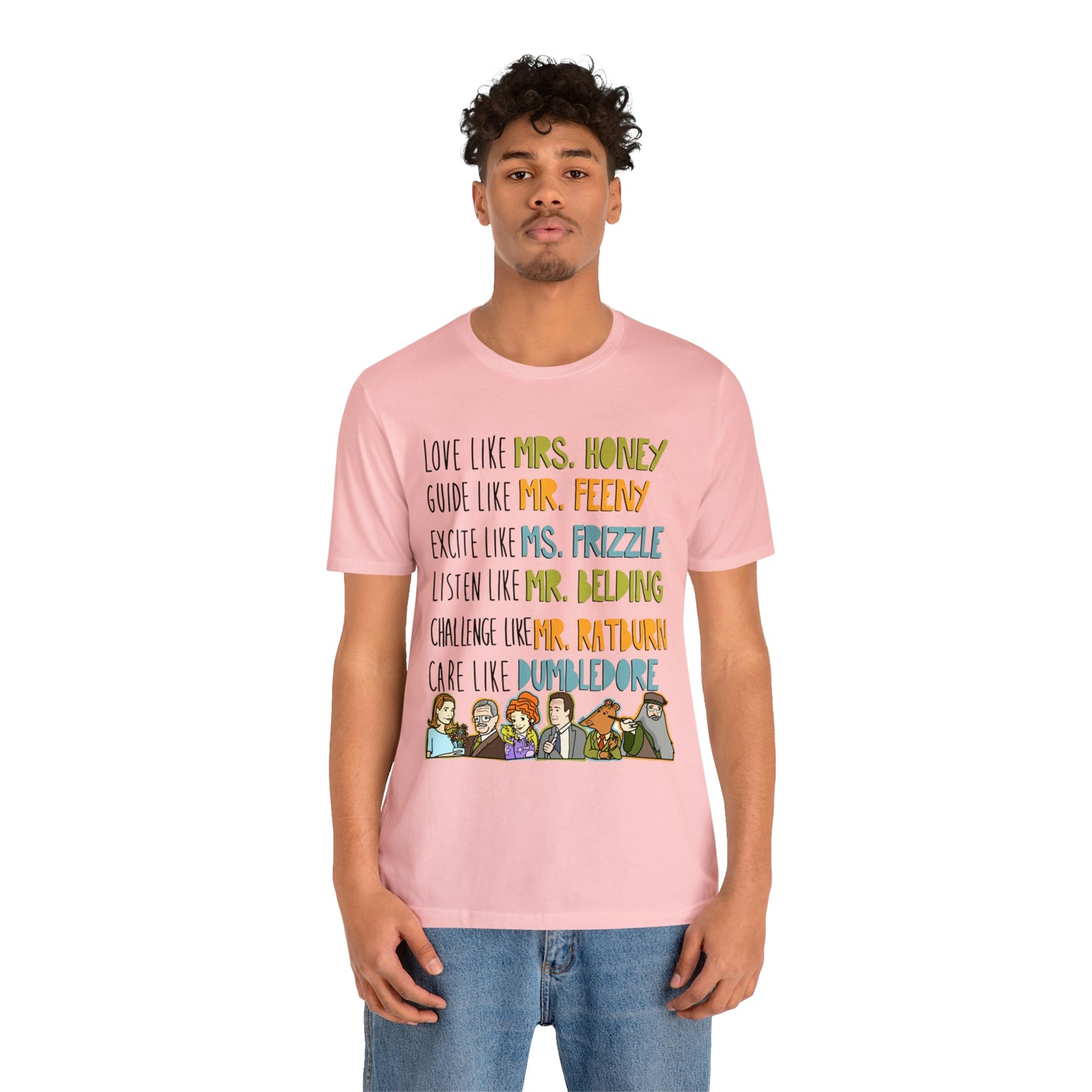 Love like miss honey favorite famous teacher shirt Unisex Jersey Short Sleeve Tee