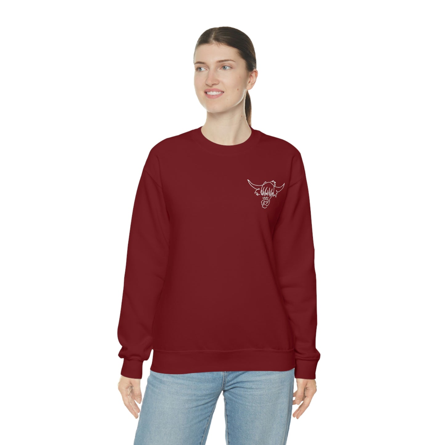 Simply Highland Cow Unisex Heavy Blend™ Crewneck Sweatshirt