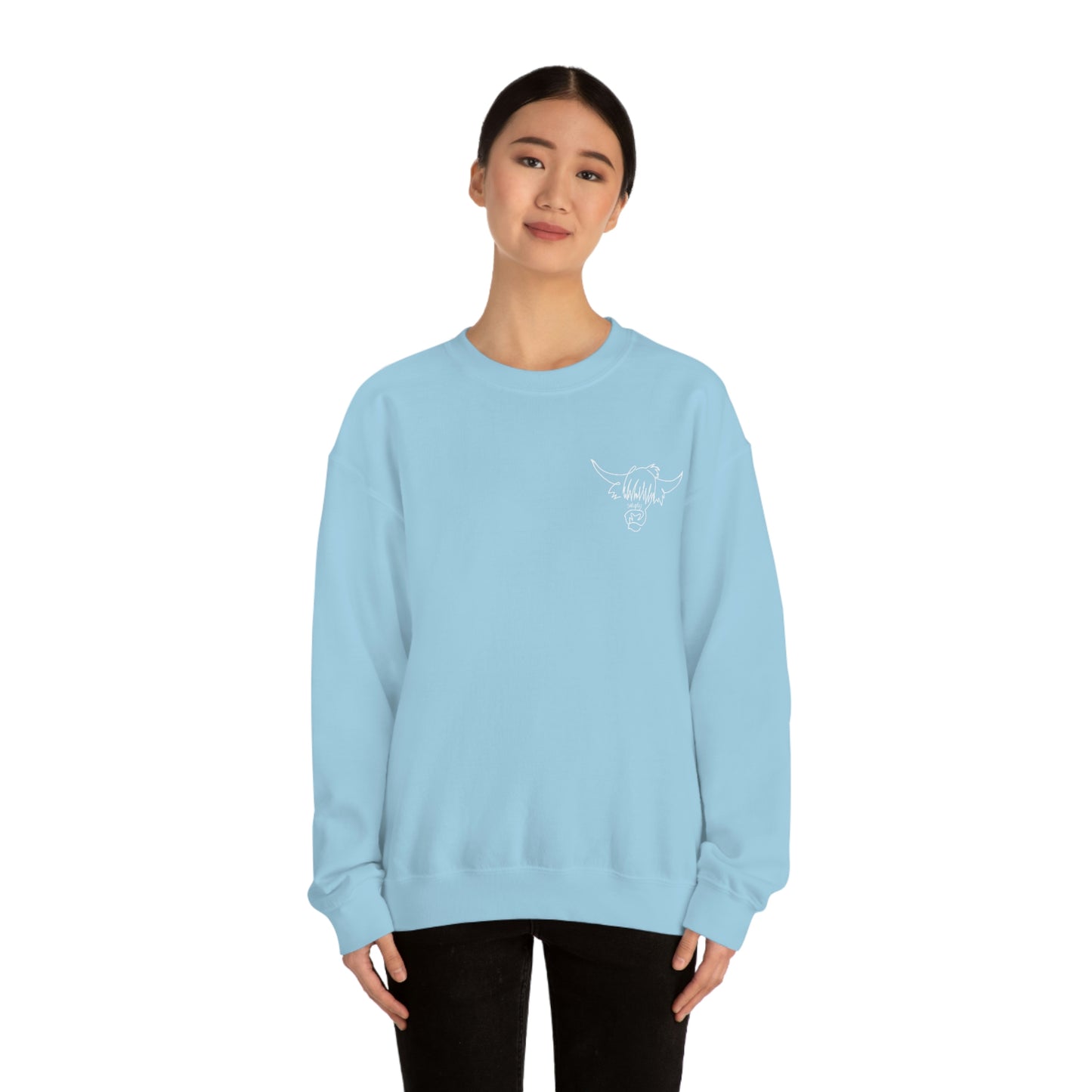 Simply Highland Cow Unisex Heavy Blend™ Crewneck Sweatshirt