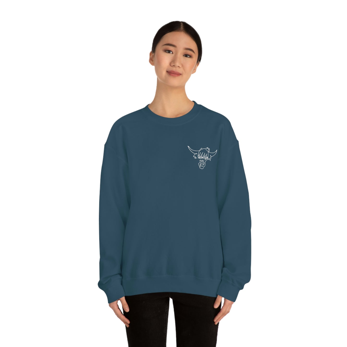 Simply Highland Cow Unisex Heavy Blend™ Crewneck Sweatshirt