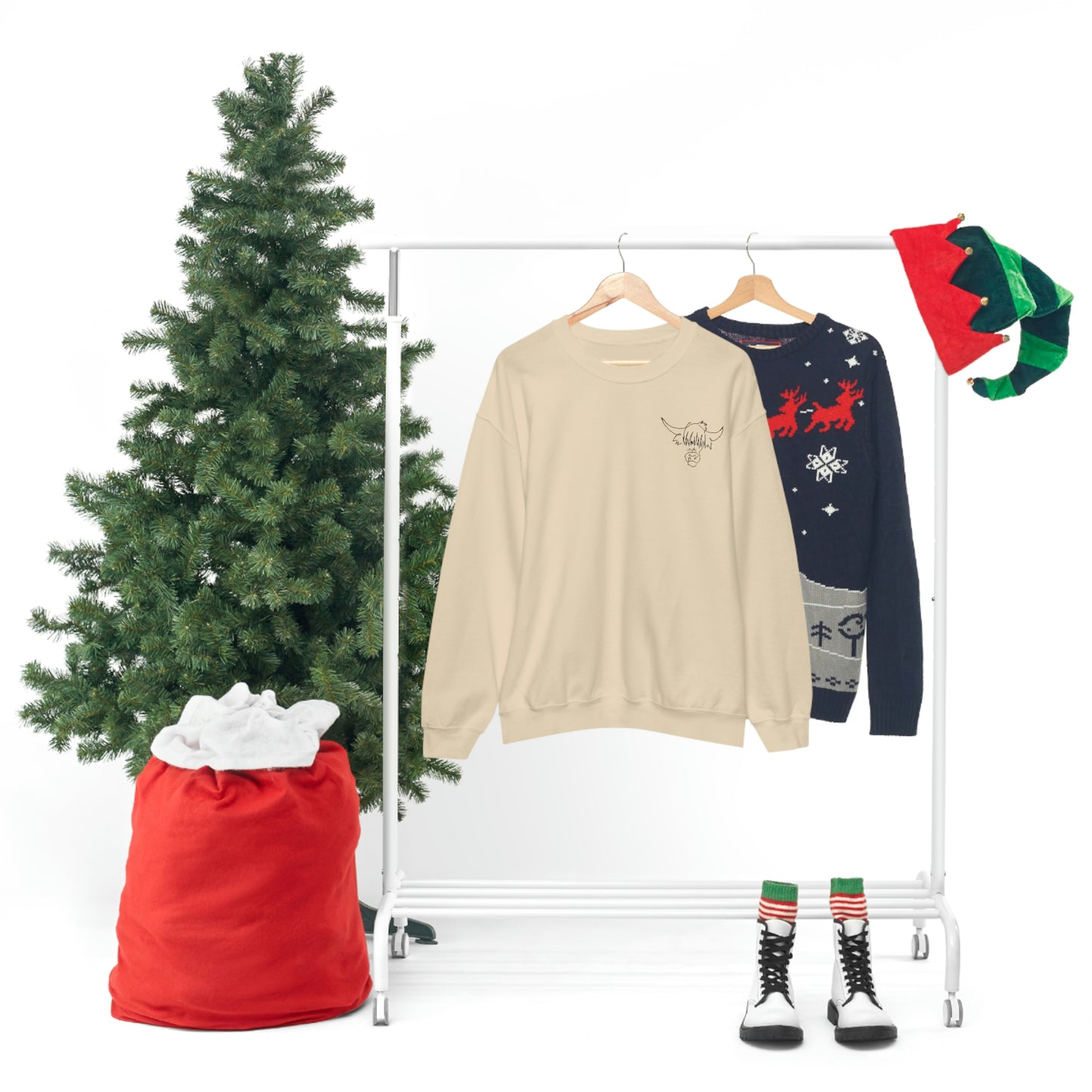 Simply Highland Cow Unisex Heavy Blend™ Crewneck Sweatshirt