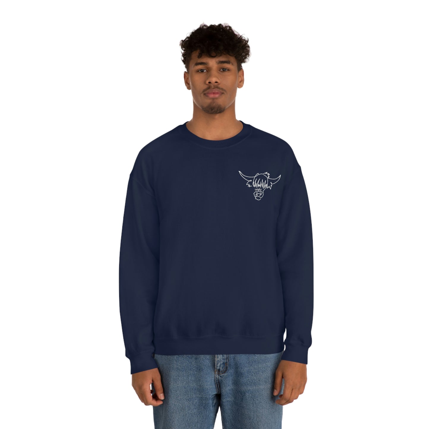 Simply Highland Cow Unisex Heavy Blend™ Crewneck Sweatshirt
