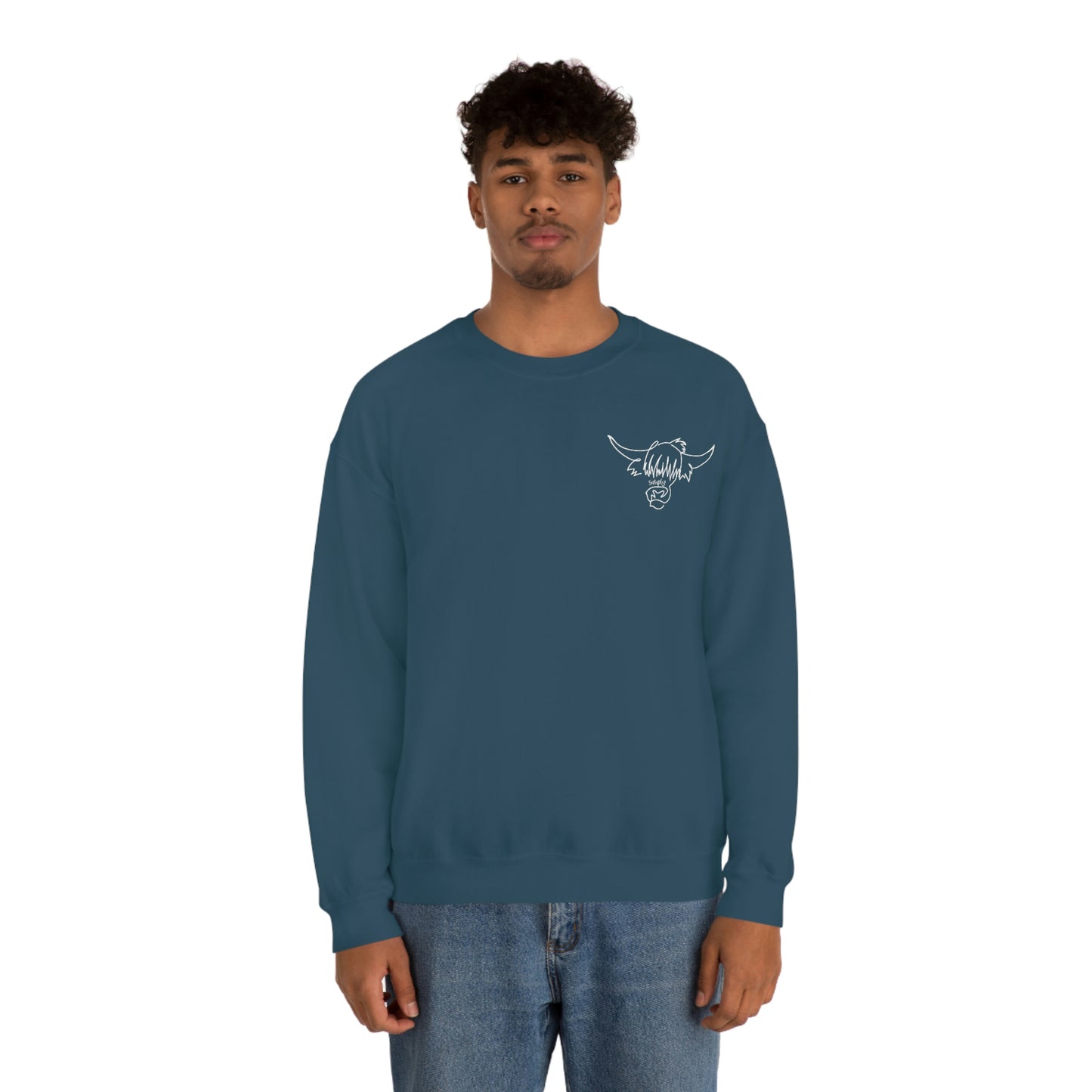 Simply Highland Cow Unisex Heavy Blend™ Crewneck Sweatshirt
