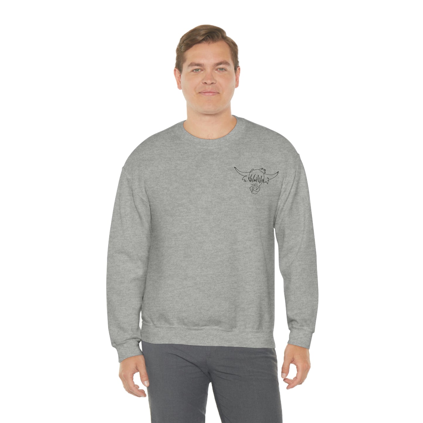 Simply Highland Cow Unisex Heavy Blend™ Crewneck Sweatshirt