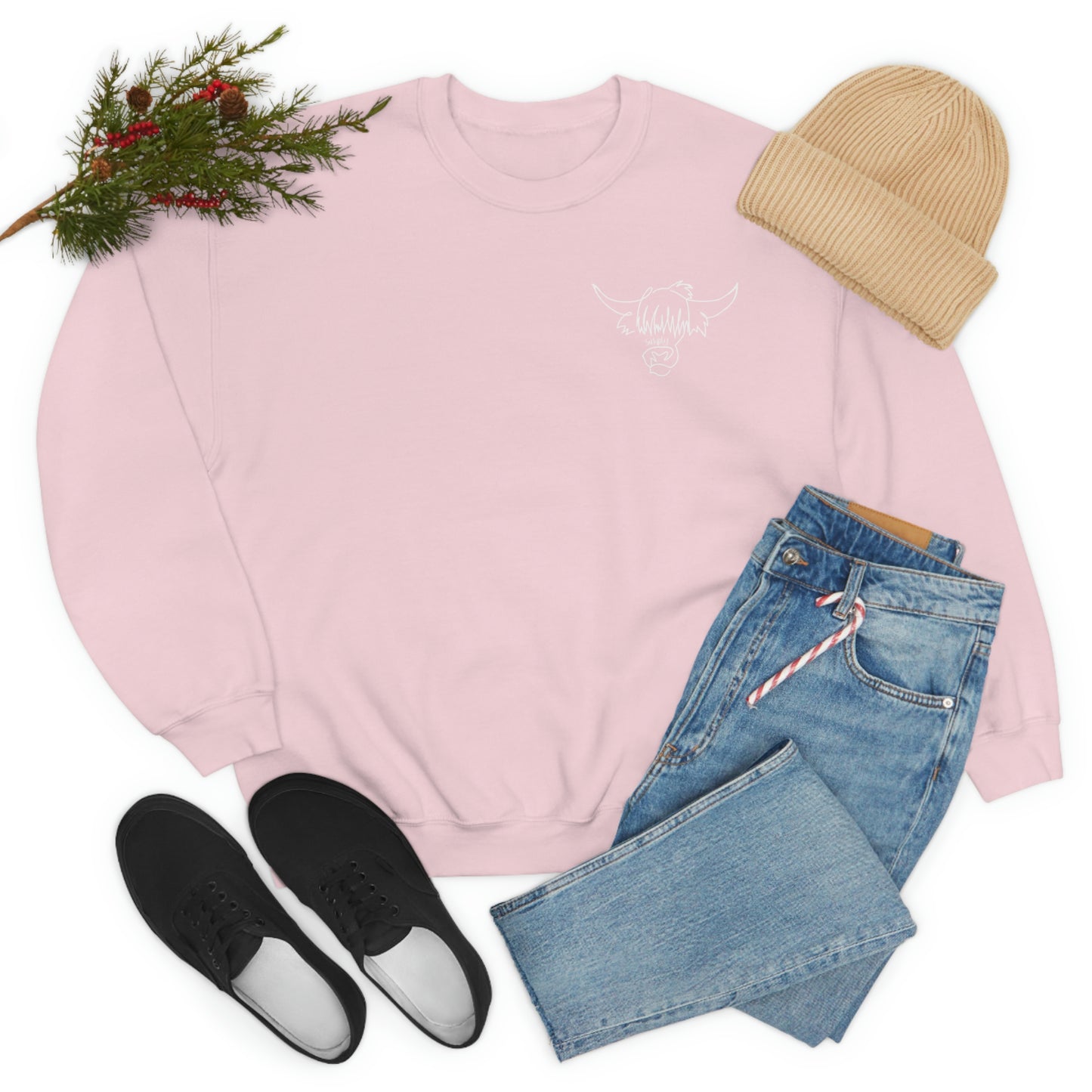 Simply Highland Cow Unisex Heavy Blend™ Crewneck Sweatshirt