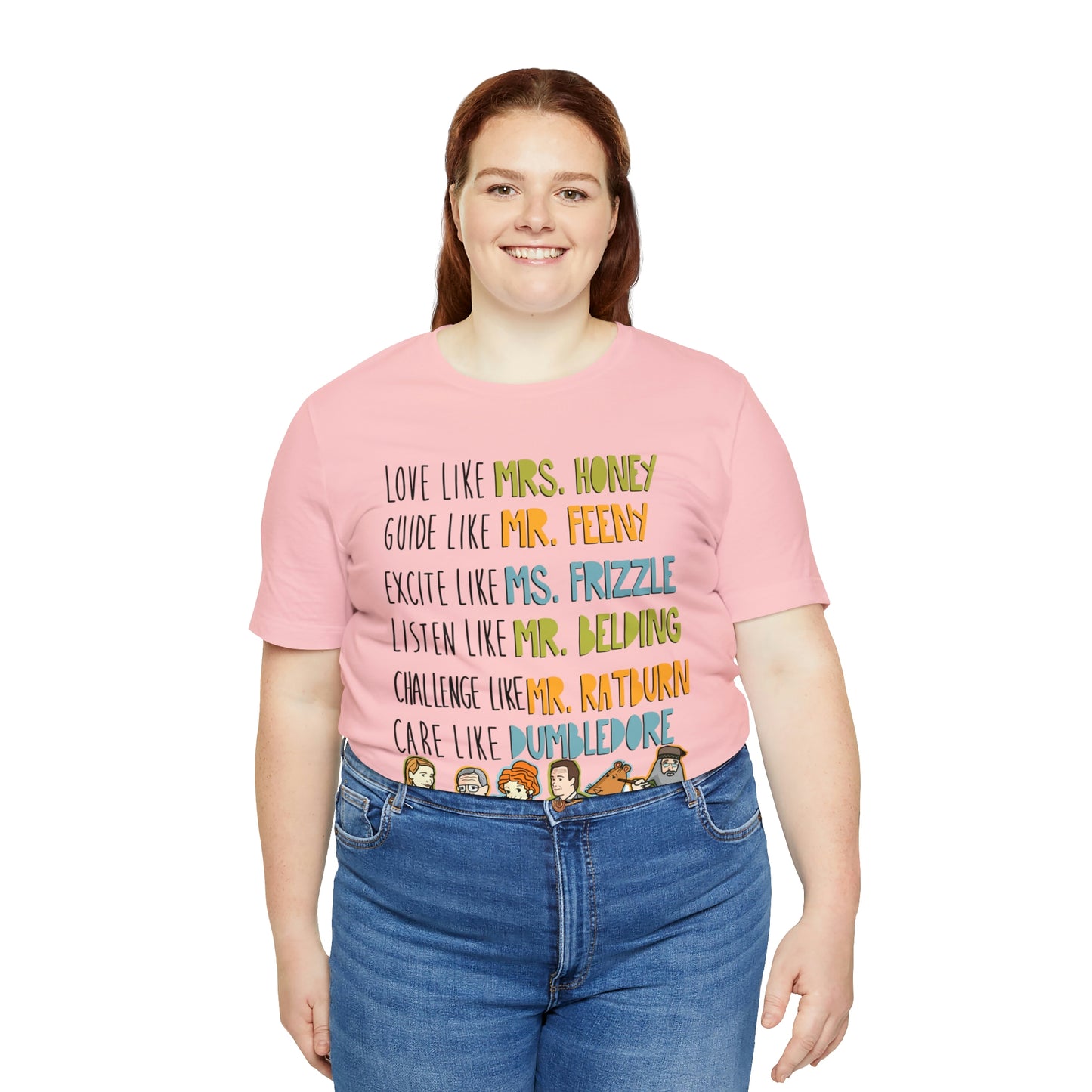 Love like miss honey favorite famous teacher shirt Unisex Jersey Short Sleeve Tee