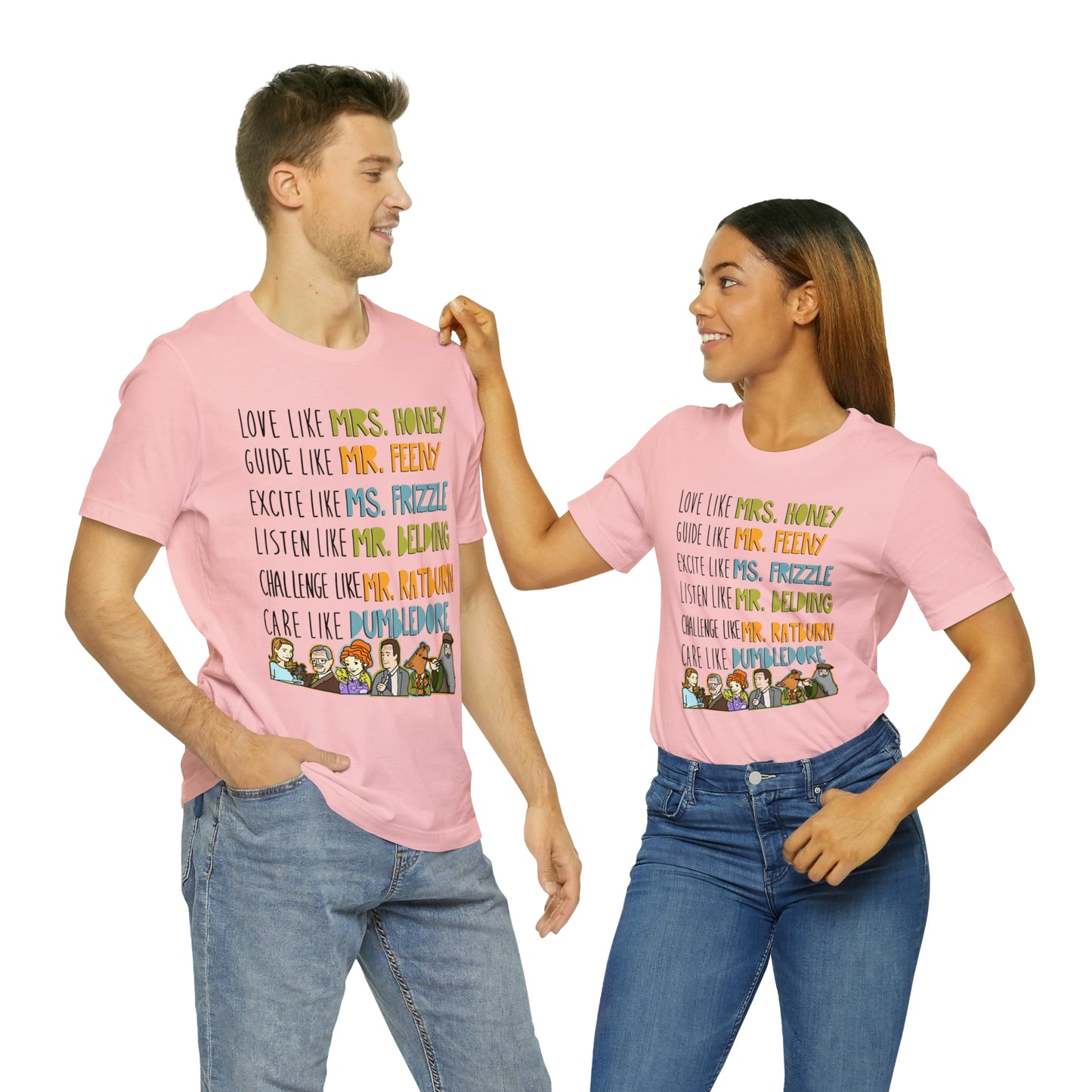 Love like miss honey favorite famous teacher shirt Unisex Jersey Short Sleeve Tee