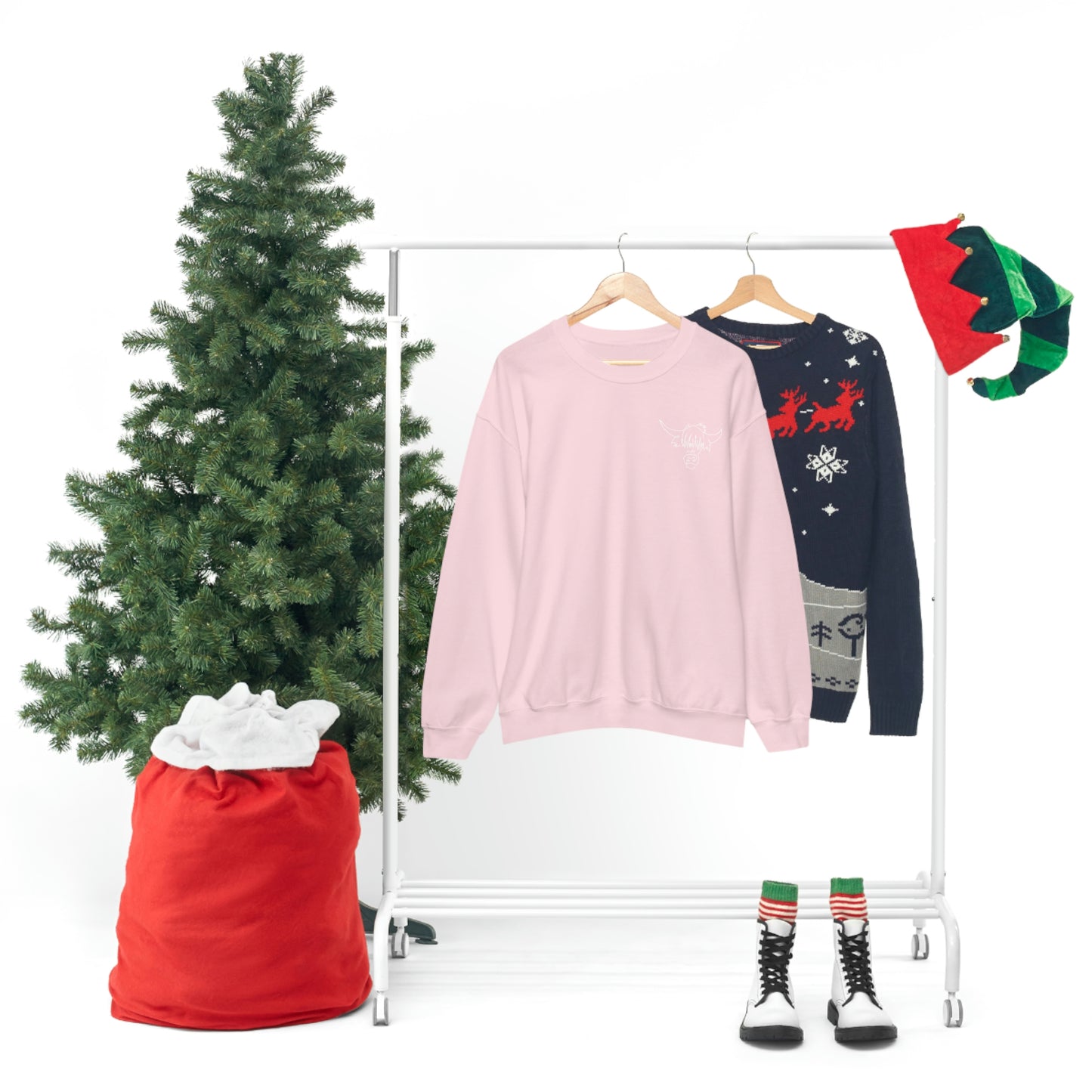 Simply Highland Cow Unisex Heavy Blend™ Crewneck Sweatshirt