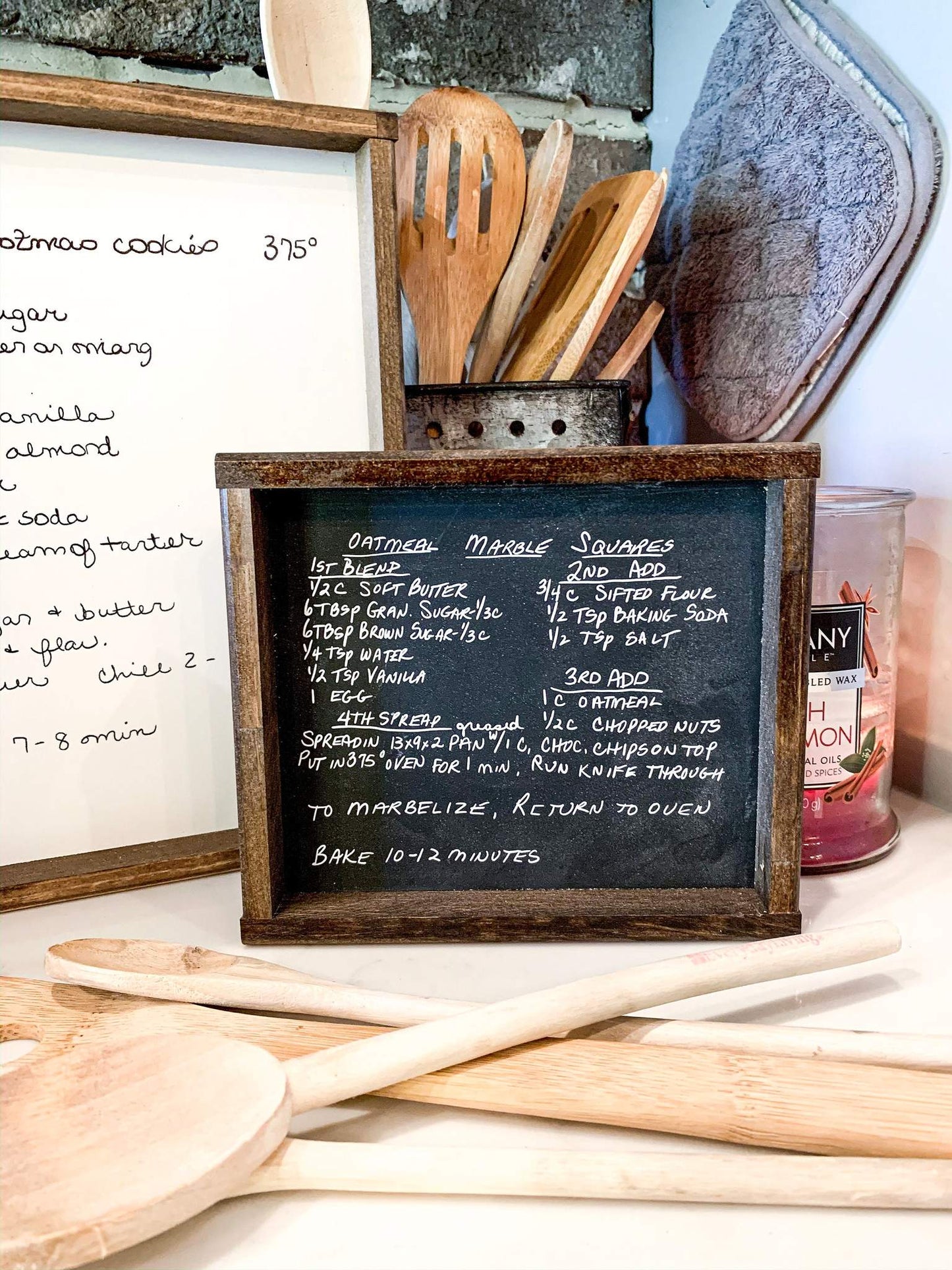 Your handwritten Recipe/Letter transferred to wood Sign
