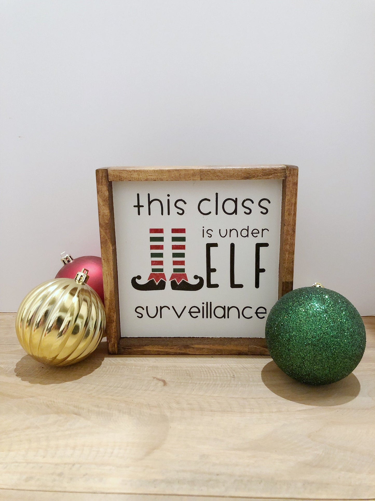 This Class Is Under Elf Surveillance