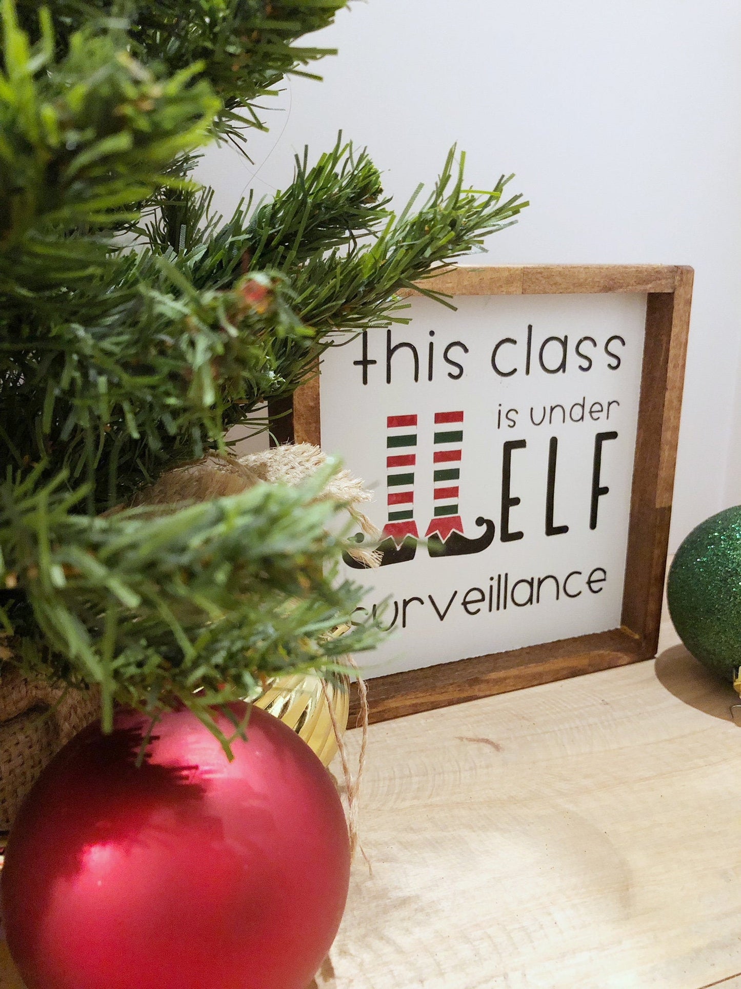 This Class Is Under Elf Surveillance