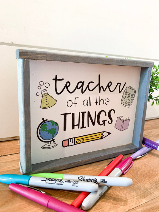 Teacher of All The Things