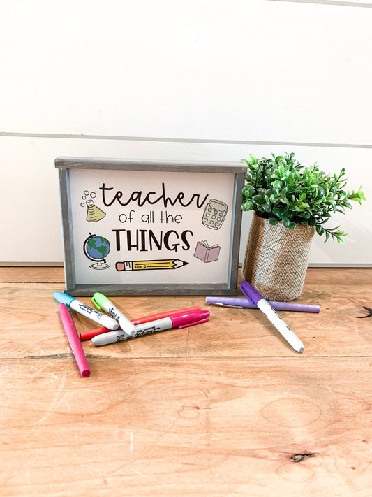Teacher of All The Things