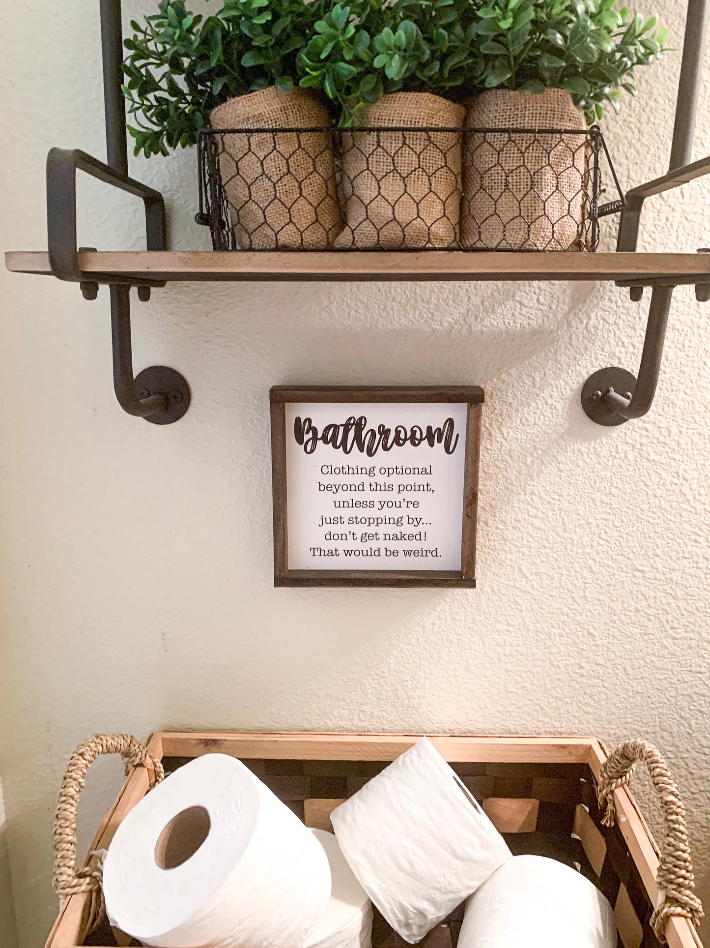Bathroom Humor Signs
