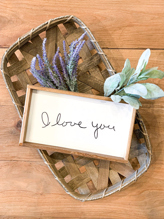Your Family handwritten Note transferred to wood