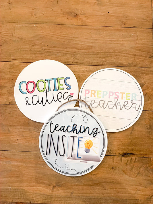 Your business logo printed onto wood