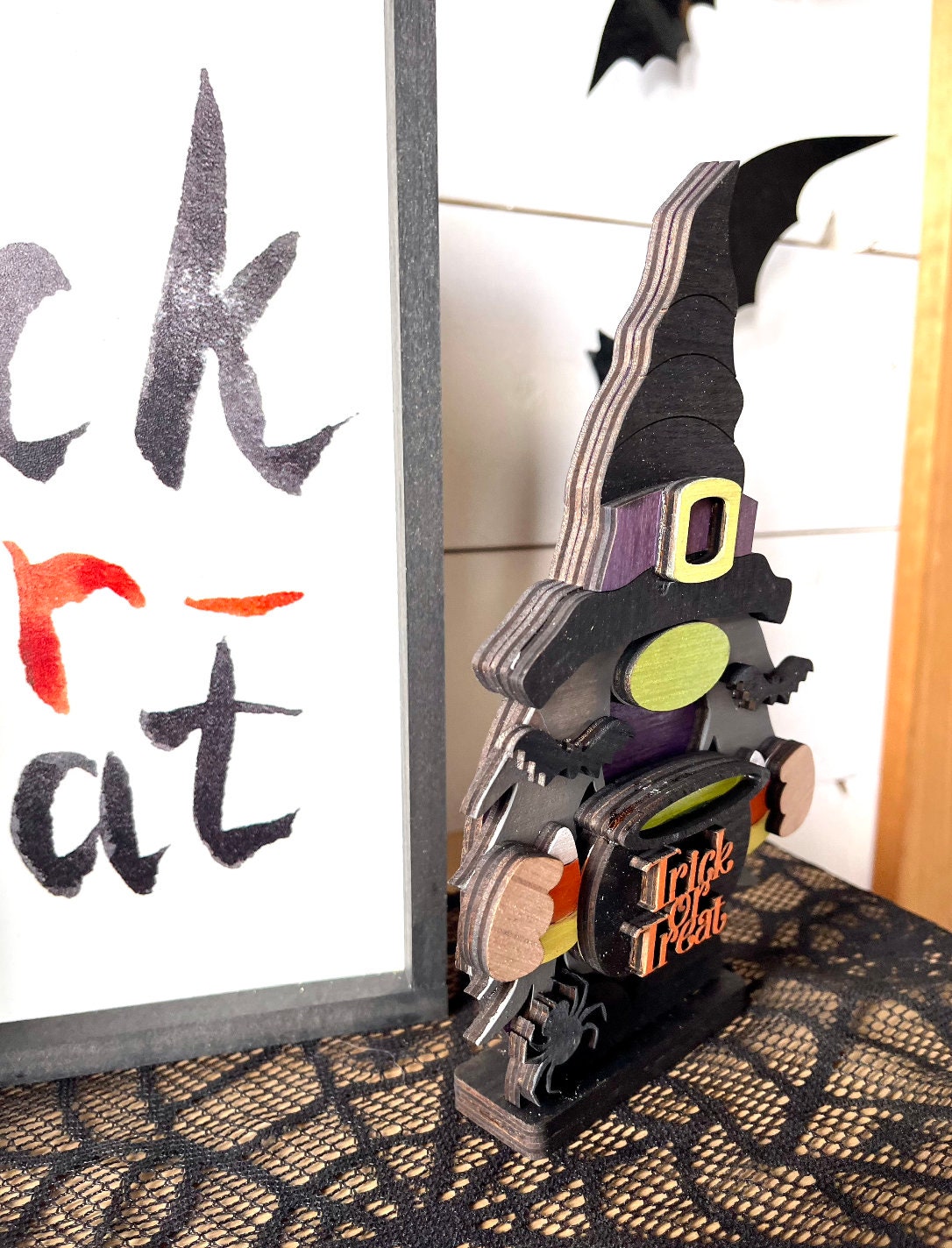 diy 3d halloween witch paint kit