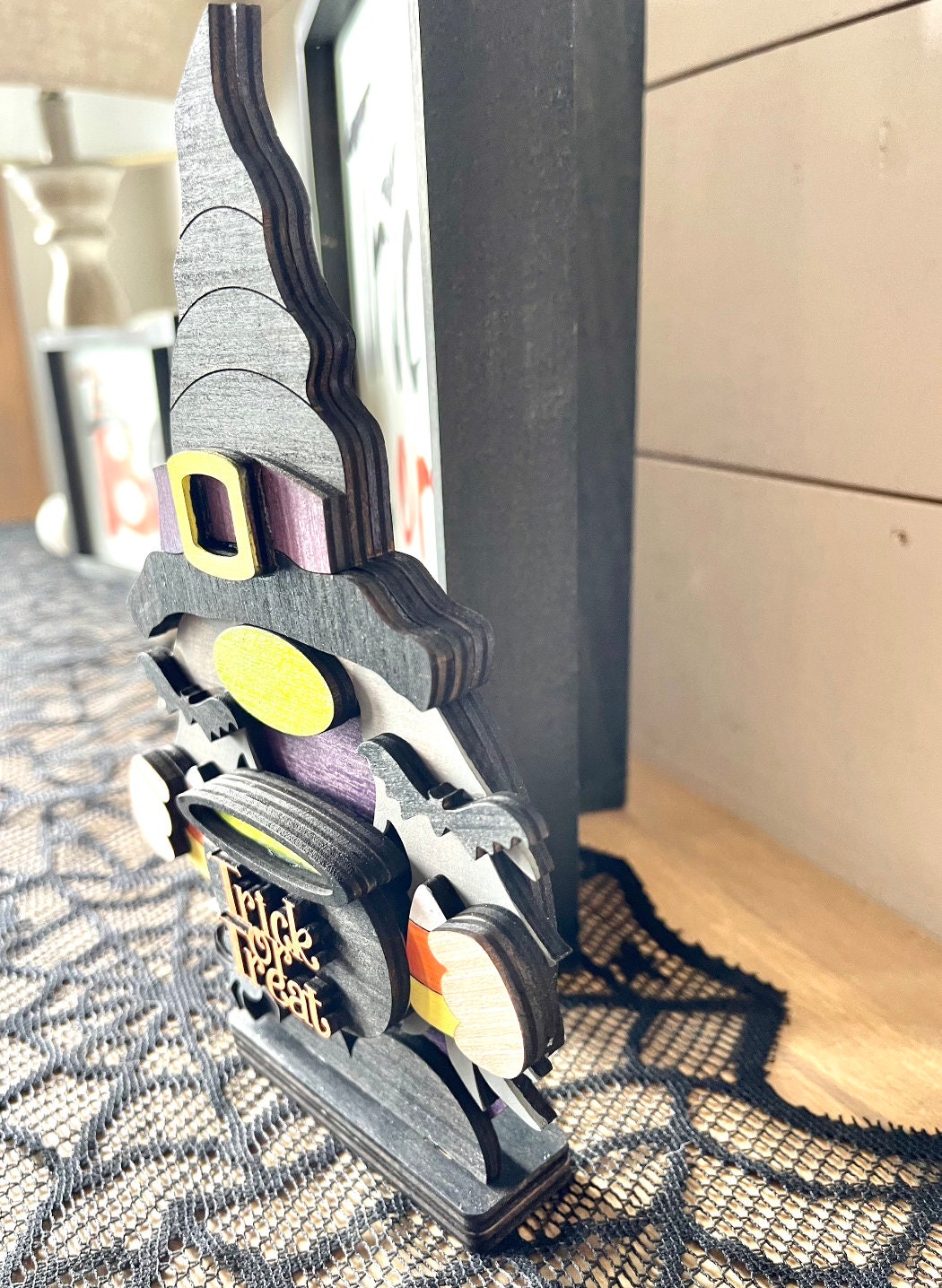 diy 3d halloween witch paint kit