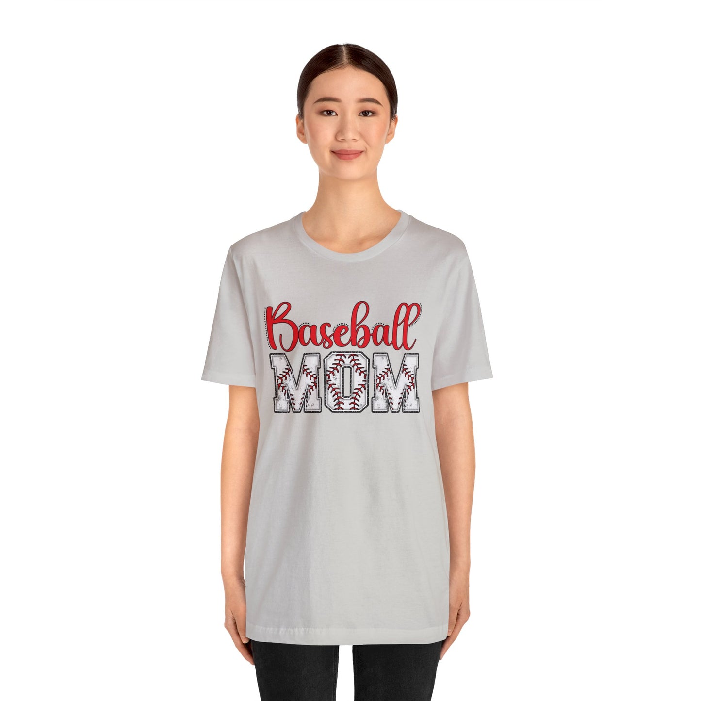 Baseball Mom Unisex Jersey Short Sleeve Tee