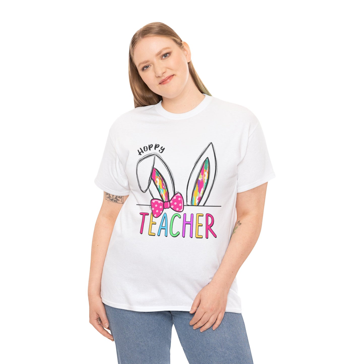 Hoppy Teacher Easter Tee