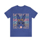 Easter Vibes Bunny Rabbit Bubble Gum Unisex Jersey Short Sleeve Tee
