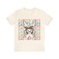Easter Vibes Bunny Rabbit Bubble Gum Unisex Jersey Short Sleeve Tee